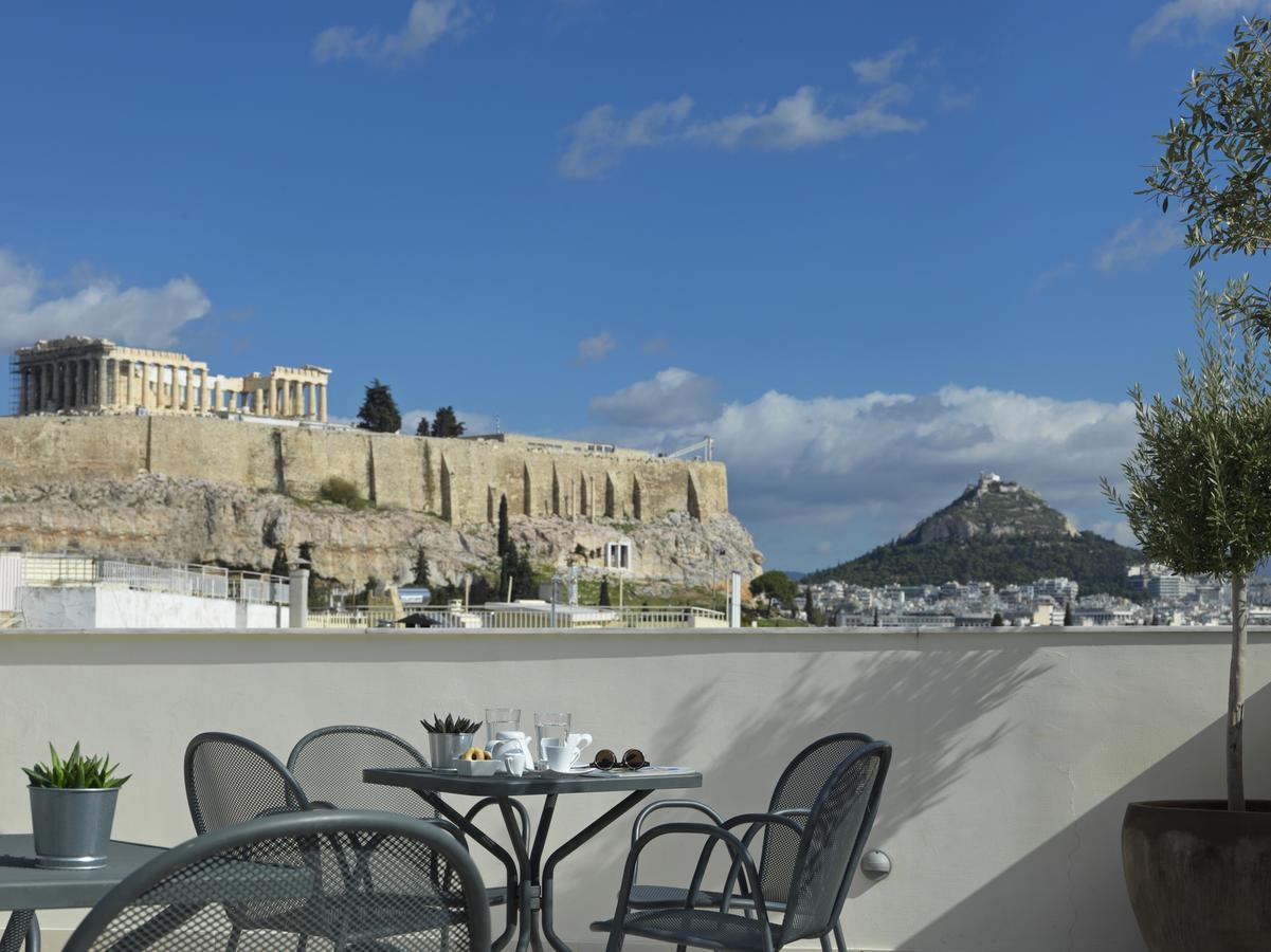 Acropolis Hill Hotel Atenas Exterior foto