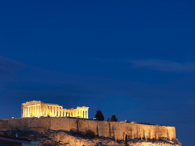 Acropolis Hill Hotel Atenas Exterior foto