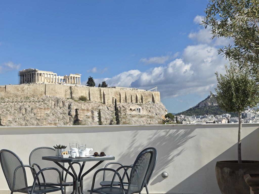 Acropolis Hill Hotel Atenas Exterior foto