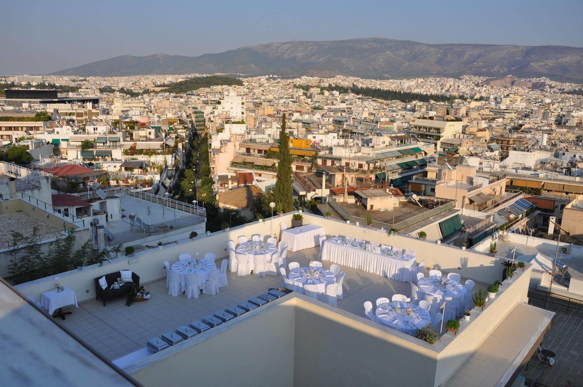 Acropolis Hill Hotel Atenas Exterior foto