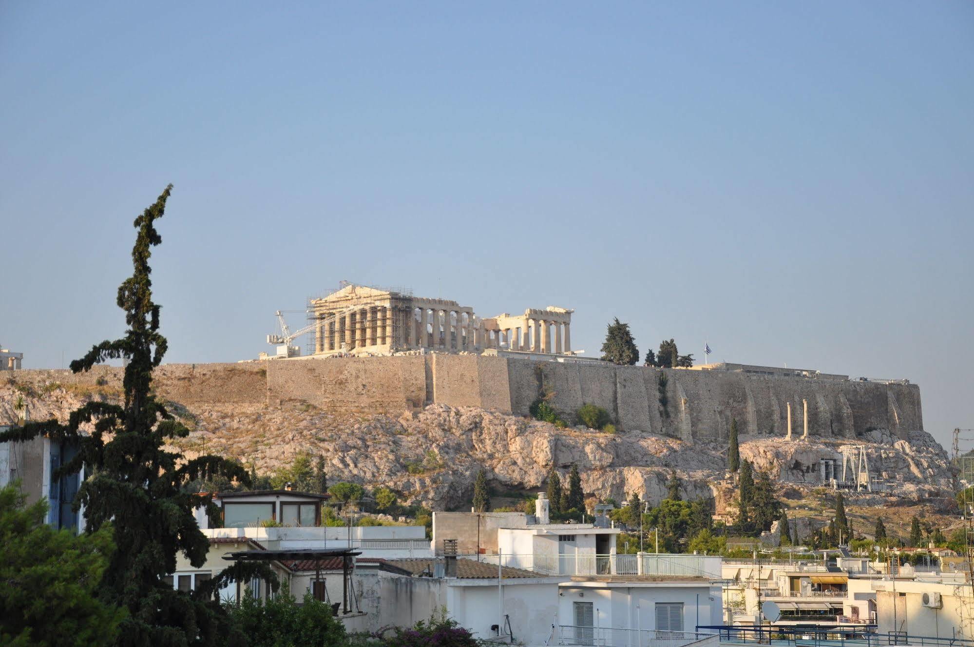 Acropolis Hill Hotel Atenas Exterior foto